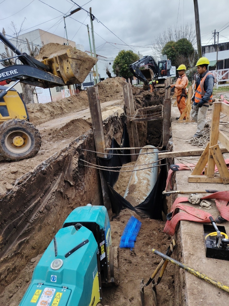 Proyecto Etapa 1 del Acueducto a Parque San Martín en el Partido de La Plata